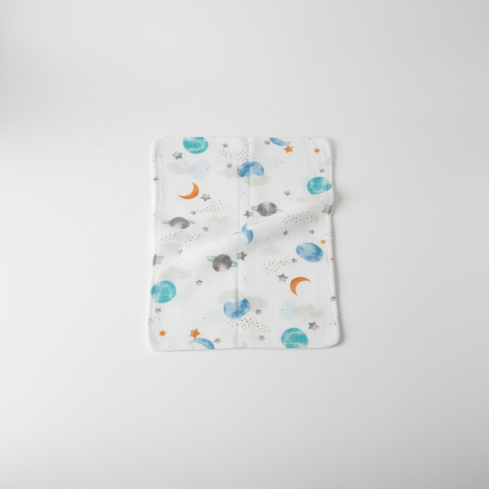 Planet muslin burp cloth image 0