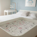 Pink flamingo next2me fittedsheet image 0