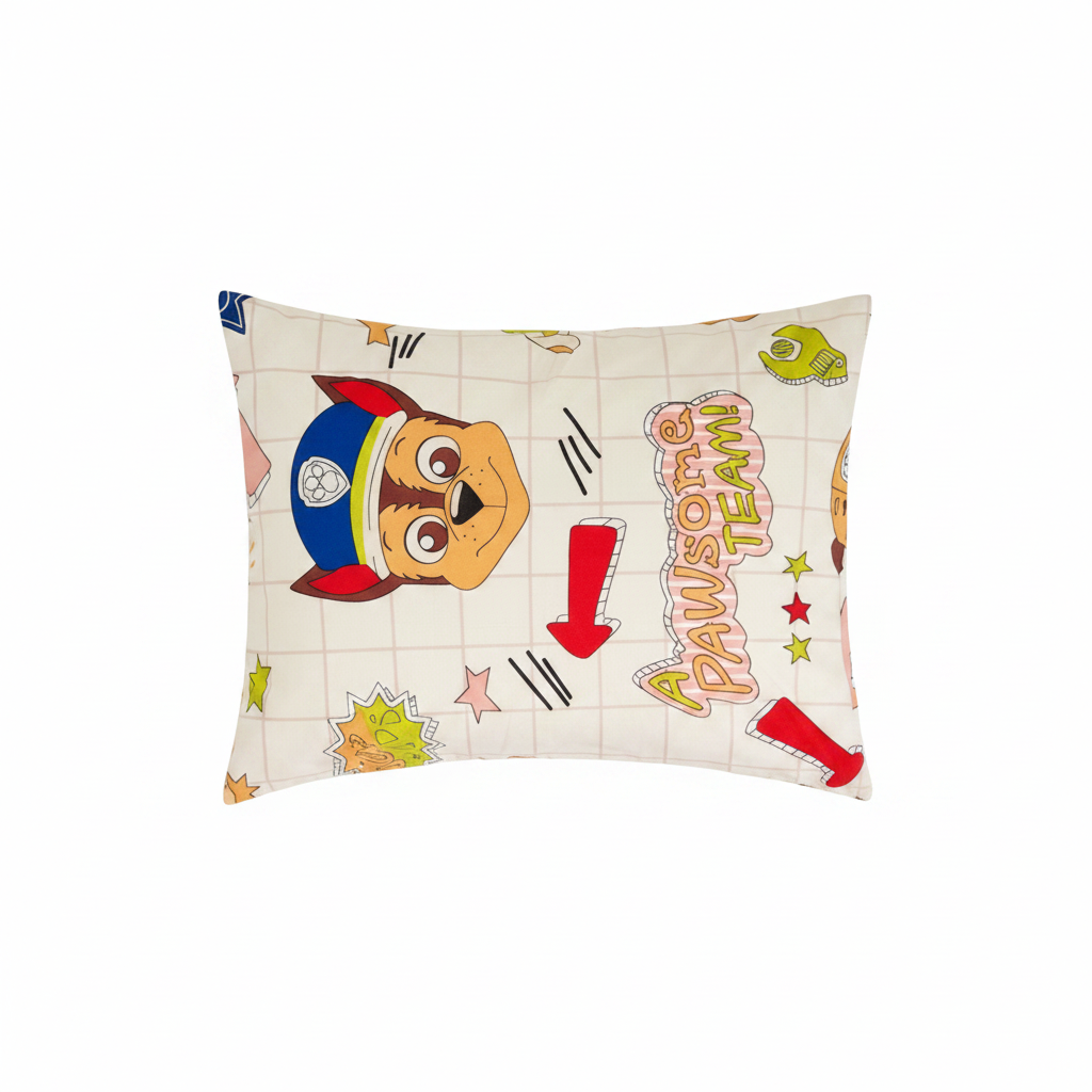Paw patrol single bed pillowcase