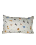 Tiny animals crib pillowcase image 0