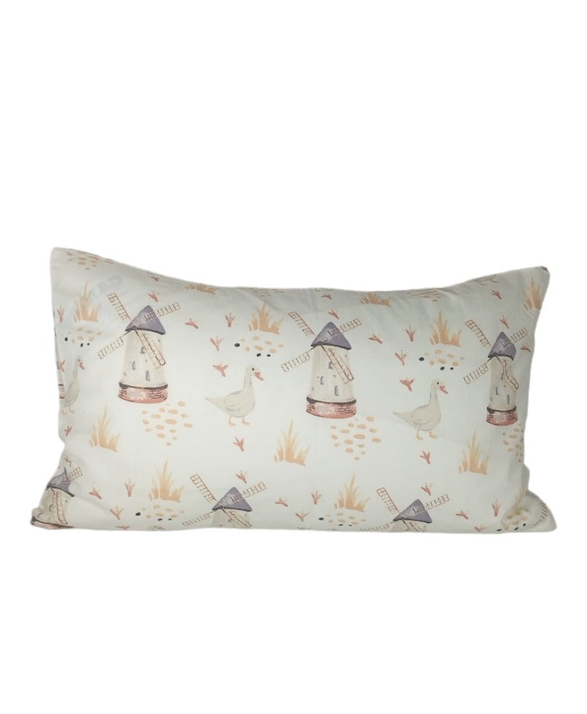 Wheat mill crib pillowcase image 0