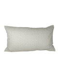 White grey dots crib pillowcase image 0
