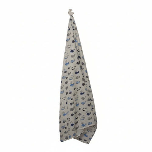 Blue whales swaddle 120x110 image 0