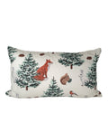 Snowy trees crib pillowcase image 0
