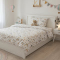 Butterfly and rainbow single bed set (2 pieces) image 0
