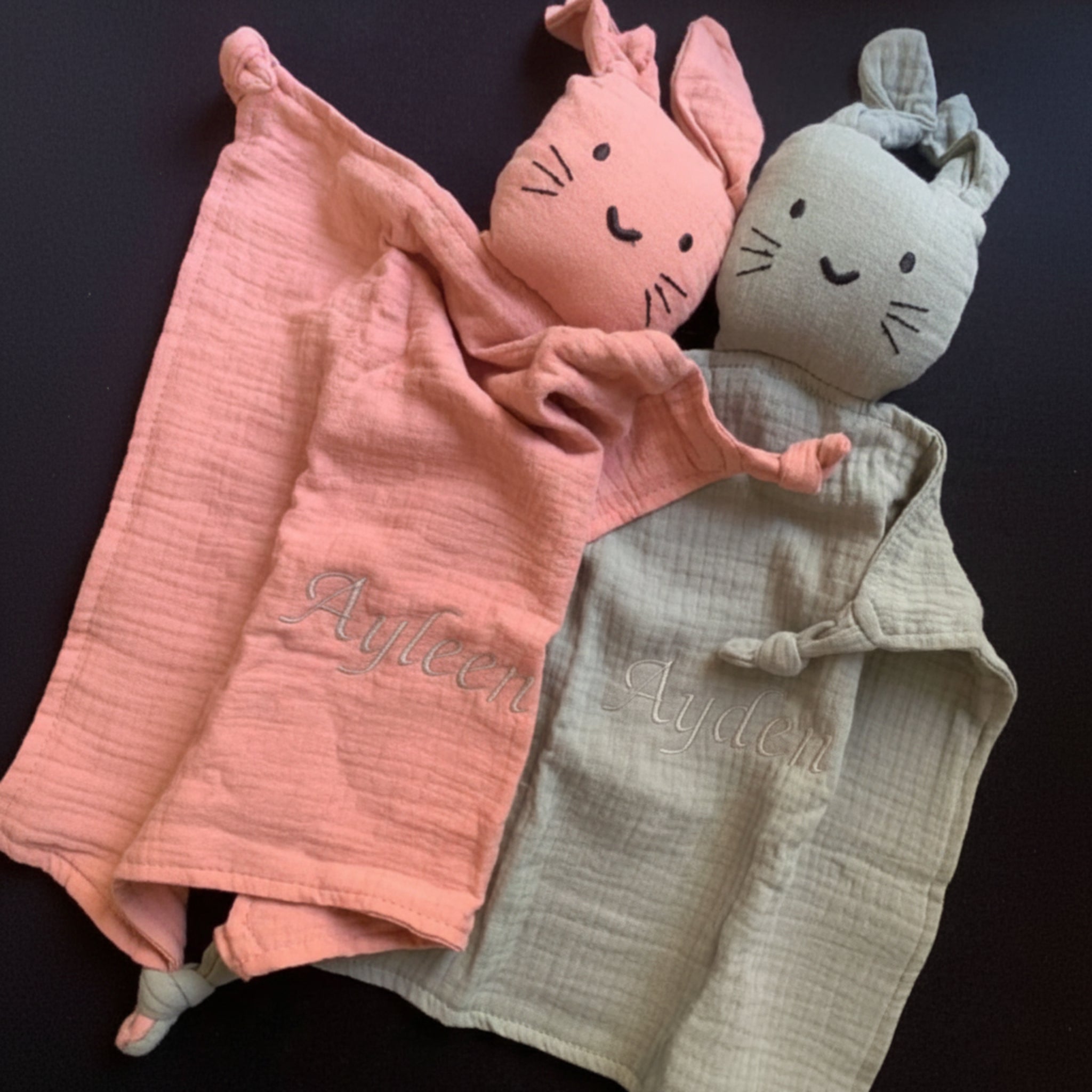 Pink Rabbit Lovey image 2