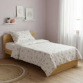 Orange rainbow single bed set (2 pieces) image 0