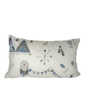 Wild blue crib pillowcase image 0