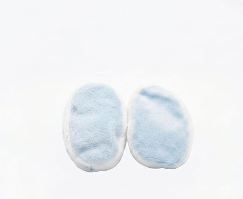 Bear Pattern Baby Booties