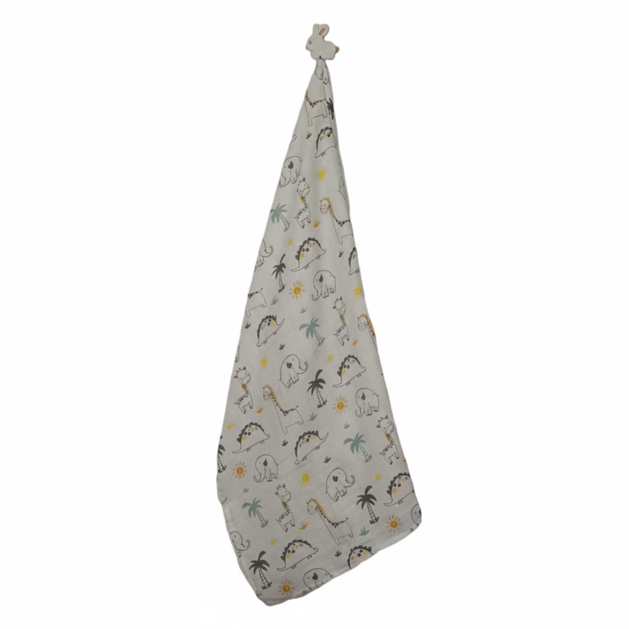 Dino Animals Swaddle 78cmx78cm image 0