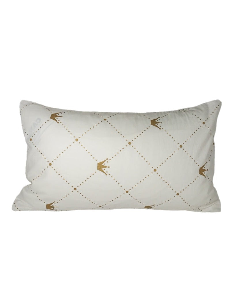 Gold crown crib pillowcase image 0
