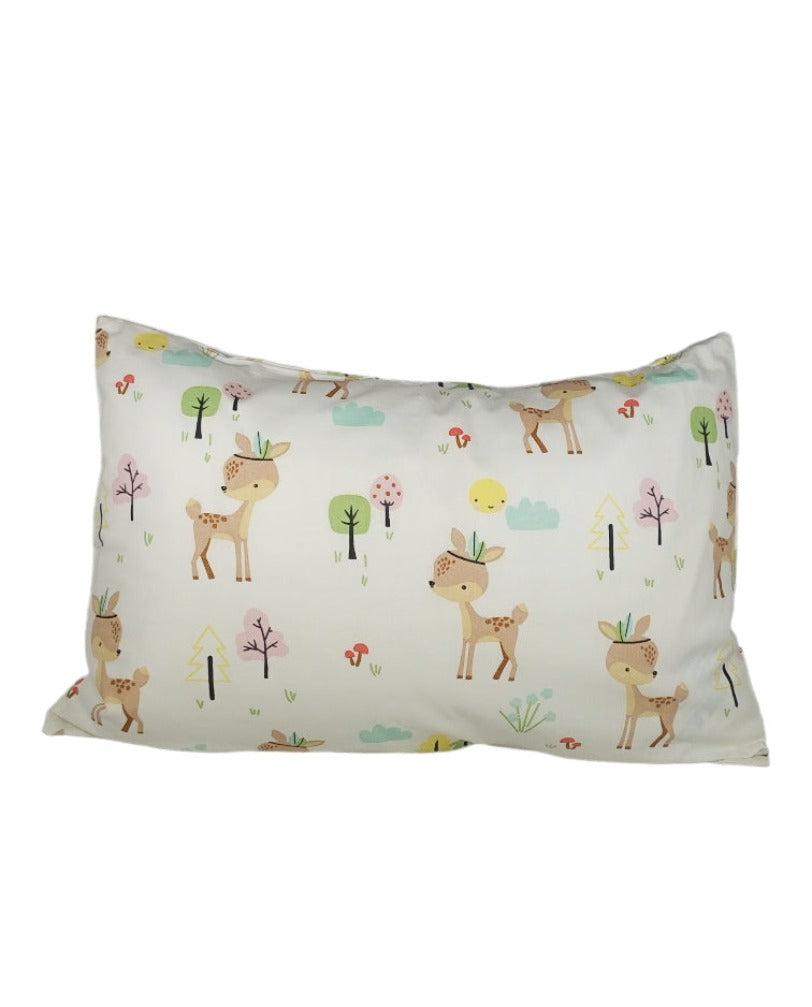 Pink bambie crib pillowcase image 0