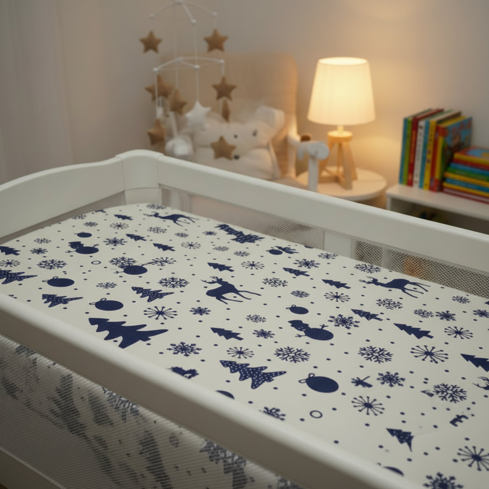 Winter dears next2me fittedsheet image 0
