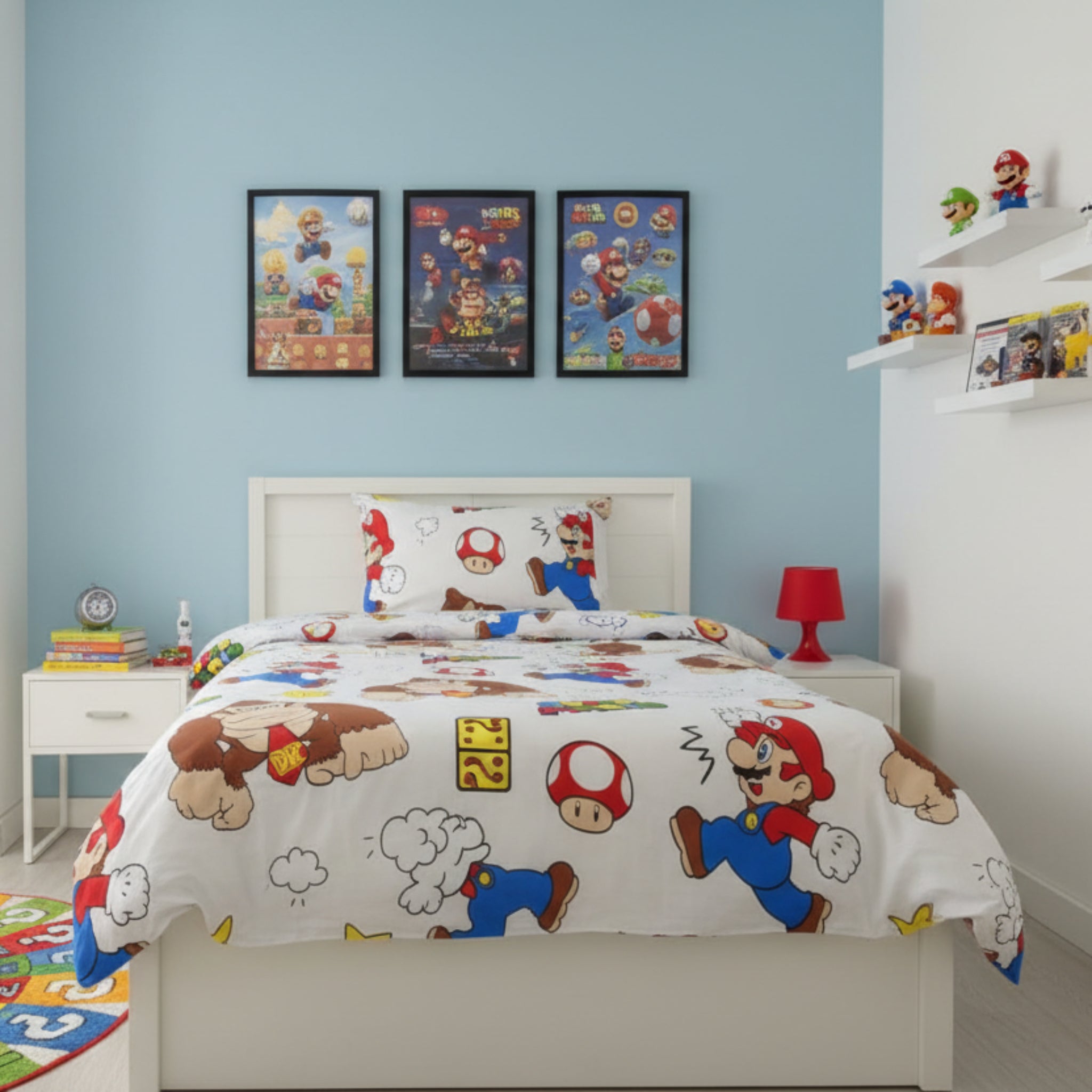 Summer Super Mario single bed set (2 pieces) image 0