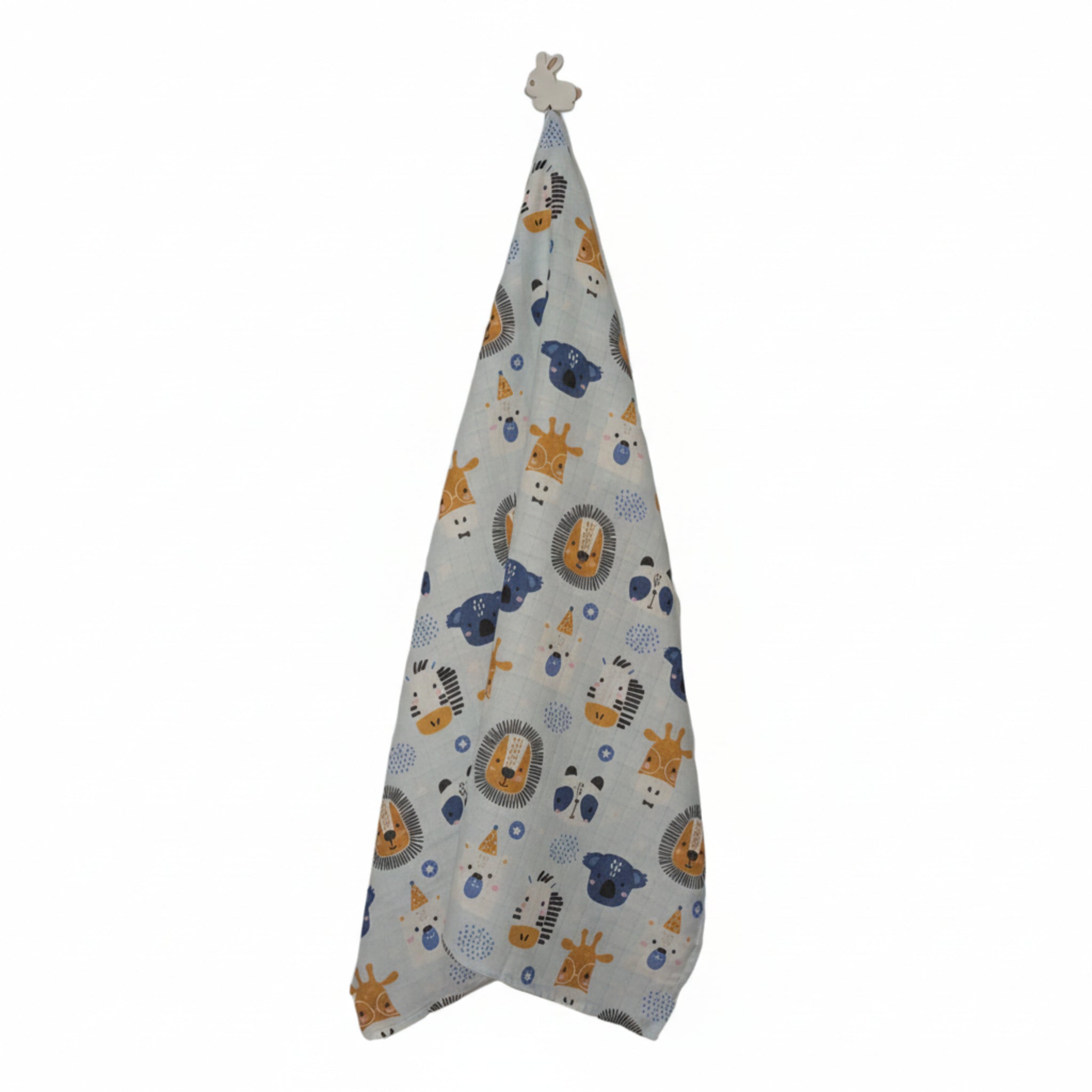 Blue koala Swaddle 78cmx78cm image 0