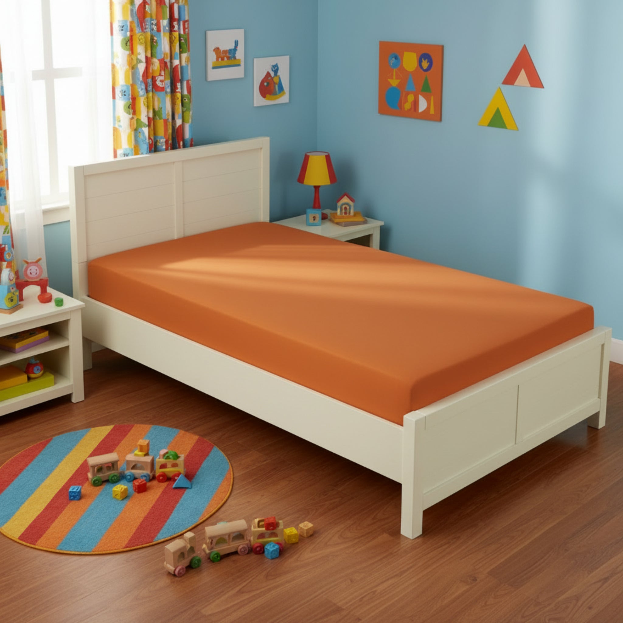Brick single bed fittedsheet image 0