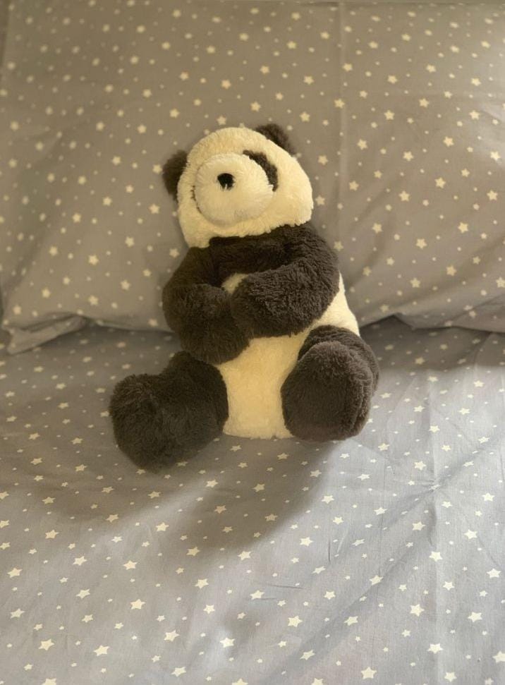 Grey with white stars single bed fitted sheet image 0