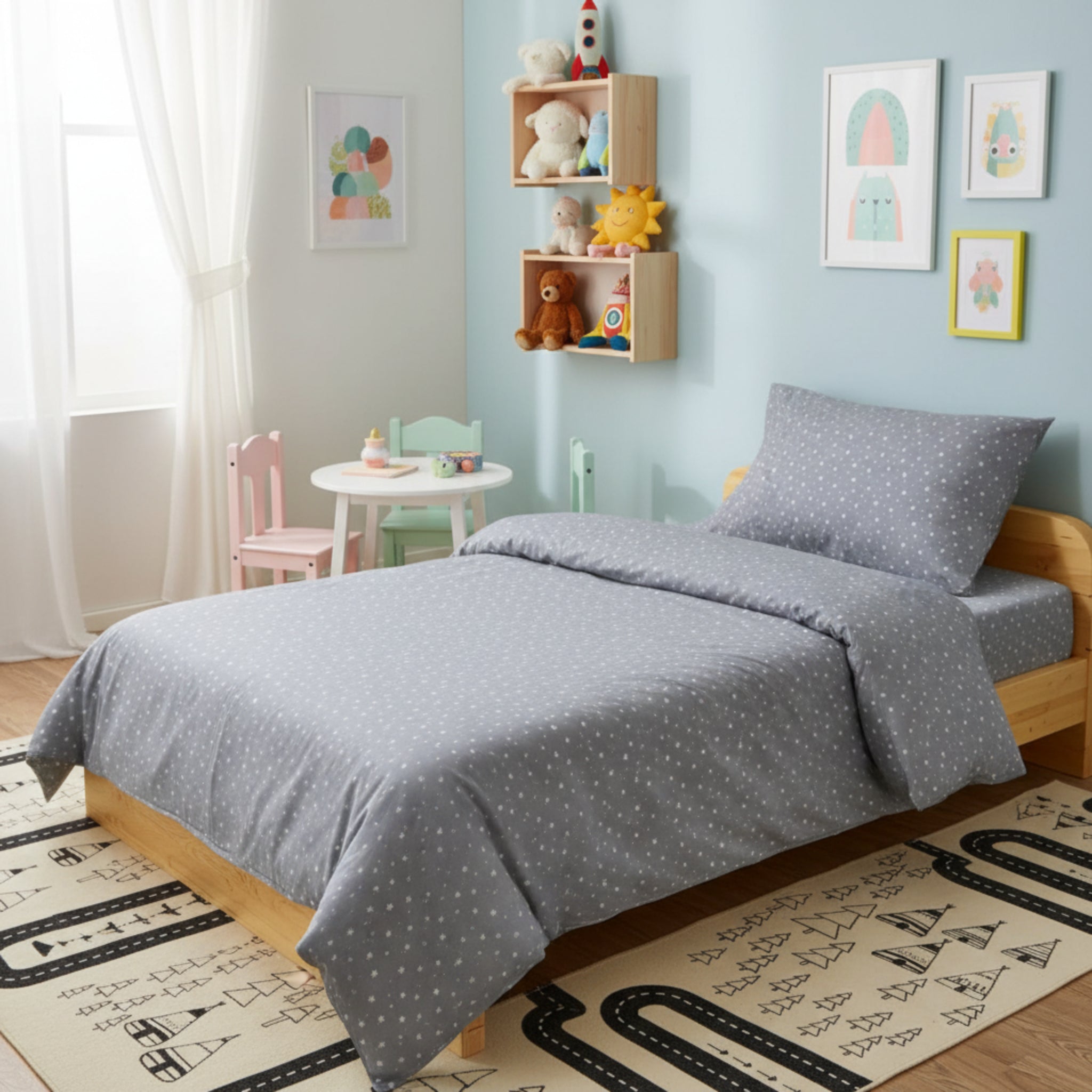 Stars single bed set (2 pieces) image 0