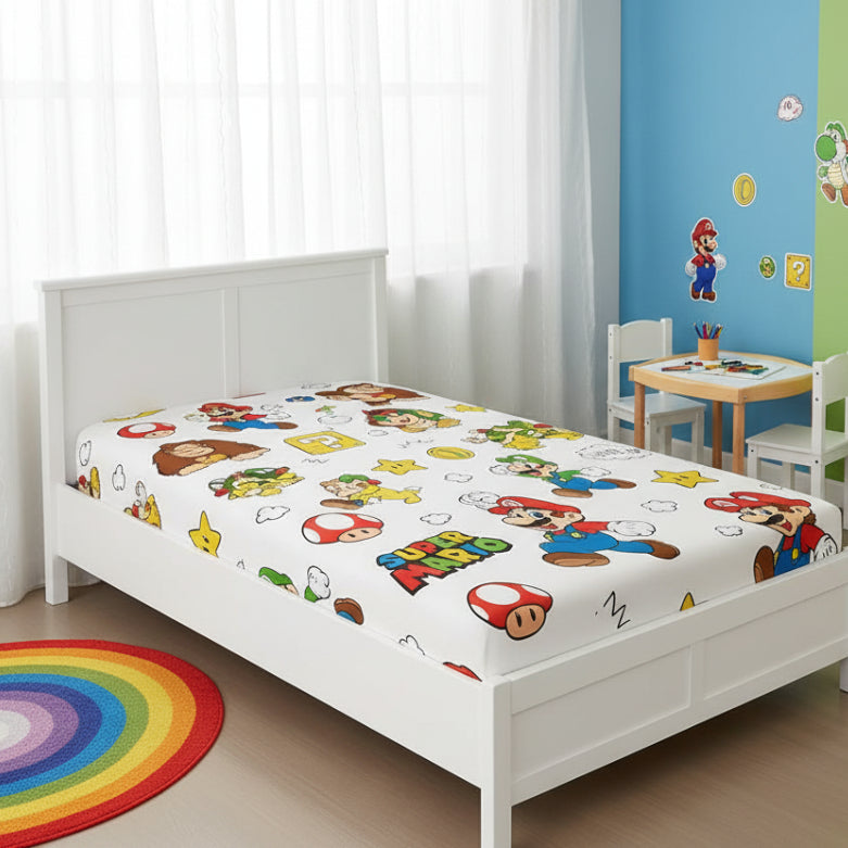 Super Mario single bed fittedsheet image 0