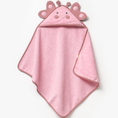 Newborn Hooded Towel Butterfly