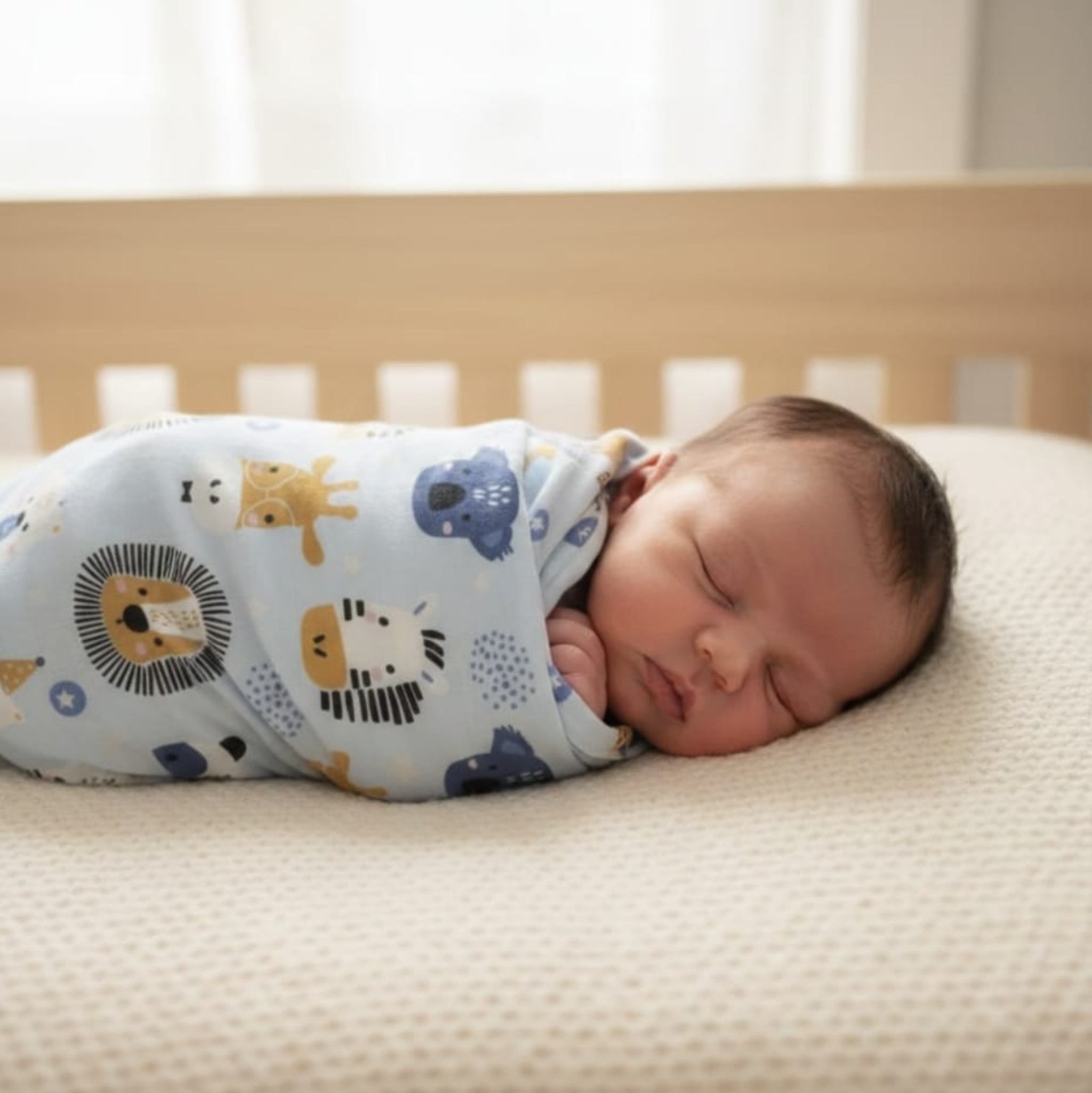 Blue koala Swaddle 78cmx78cm