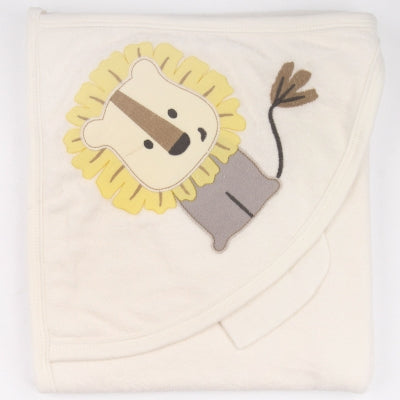 Baby Wash Towel, Embroidered Deer