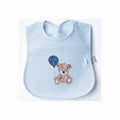 3 layer boys' Bib (Teddy bear with a balloon)
