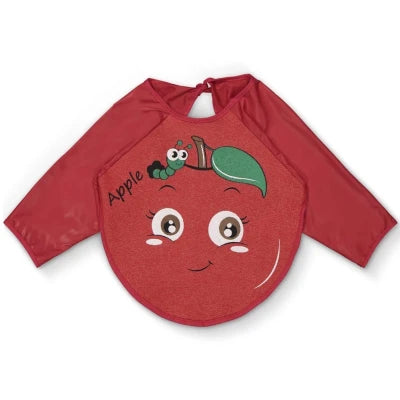 Apple Long Sleeve  Bib