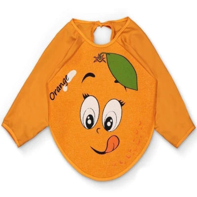 Orange Long Sleeve  Bib