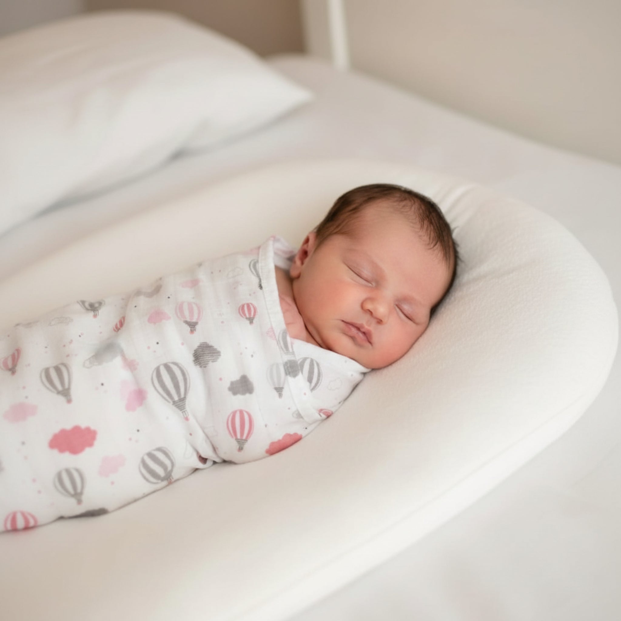 Pink Airballoons Swaddle 78x78