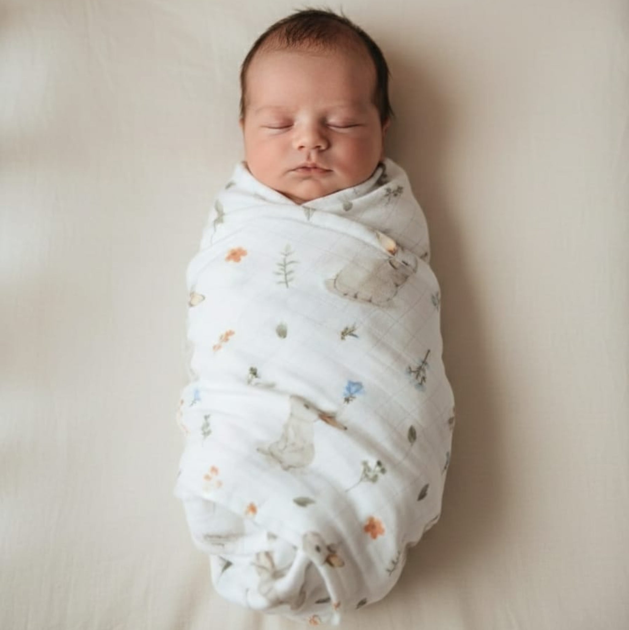 Rabbit Swaddle 78x78cm